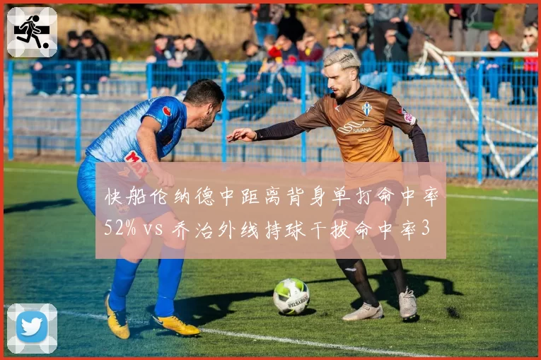 快船伦纳德中距离背身单打命中率52% vs 乔治外线持球干拔命中率38%，单打效率对比