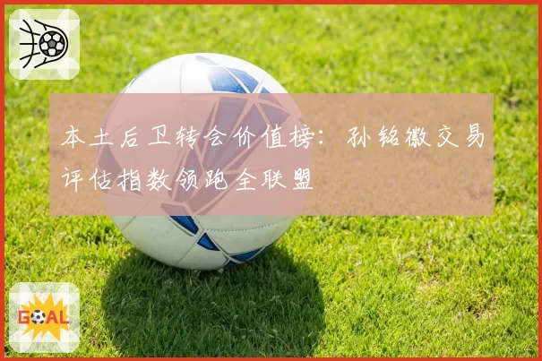 本土后卫转会价值榜:孙铭徽交易评估指数领跑全联盟